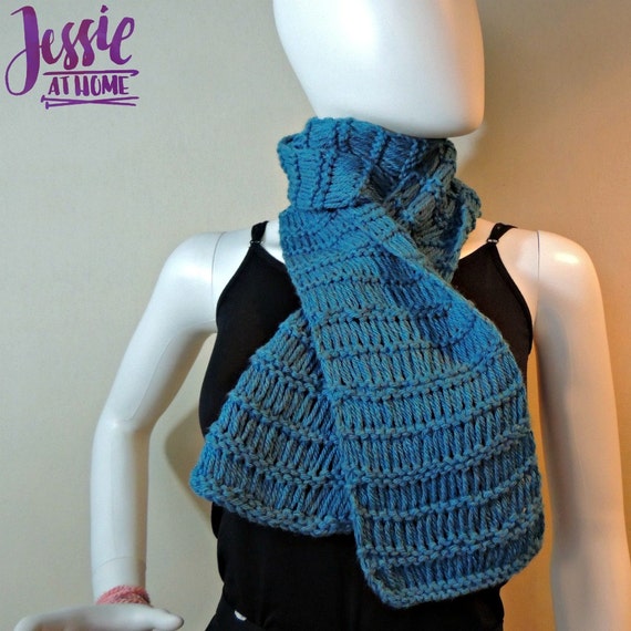 Basic Drop Stitch Scarf Knit Pattern Pdf Only Basic Drop Stitch Scarf Knit Pattern Pdf Only