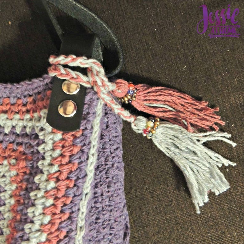 Purse Tassels PDF Crochet PATTERN ONLY image 2