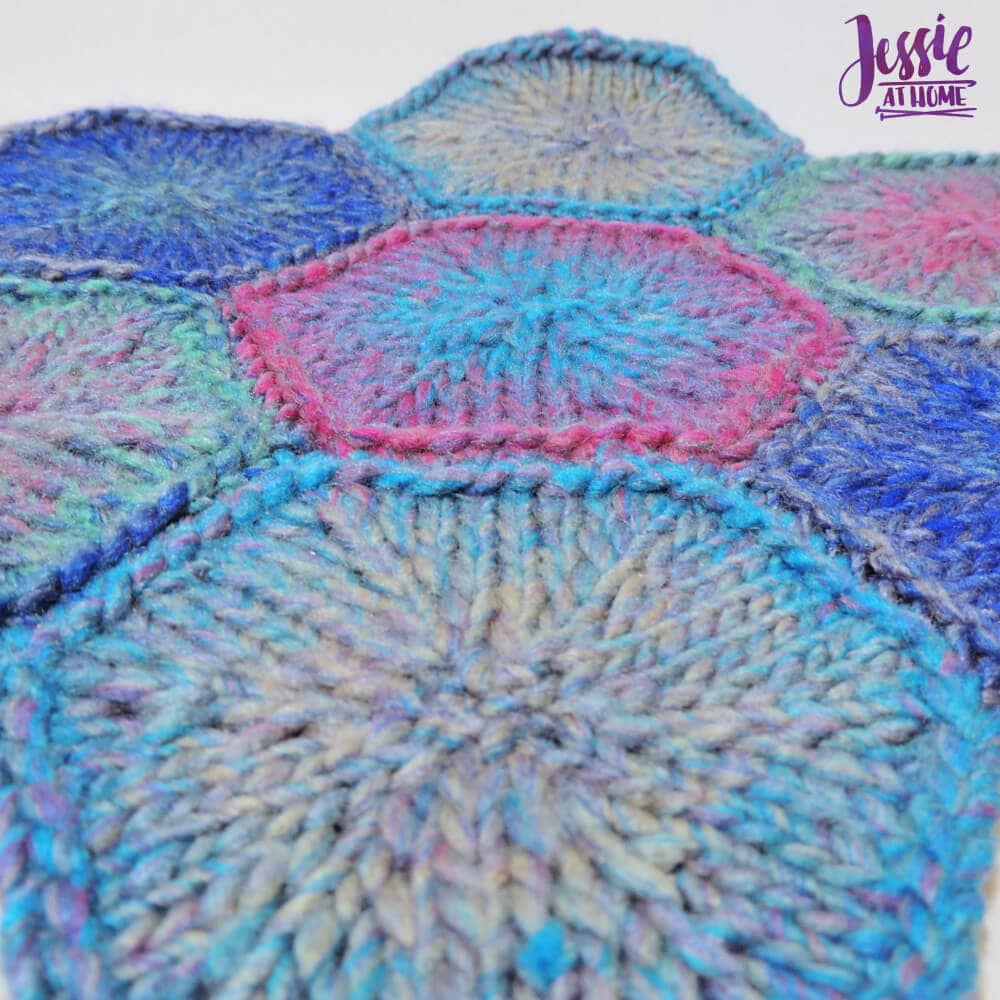 Hexagon Trivet Knit PATTERN PDF ONLY Etsy