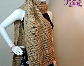 Glitter and Gleam Super Scarf - crochet PDF PATTERN ONLY