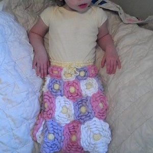 Flora - a Blooming Flower Skirt Crochet Pattern for Sizes Toddler to ...