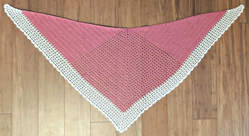 Gertie Shawl - Crochet PATTERN PDF ONLY