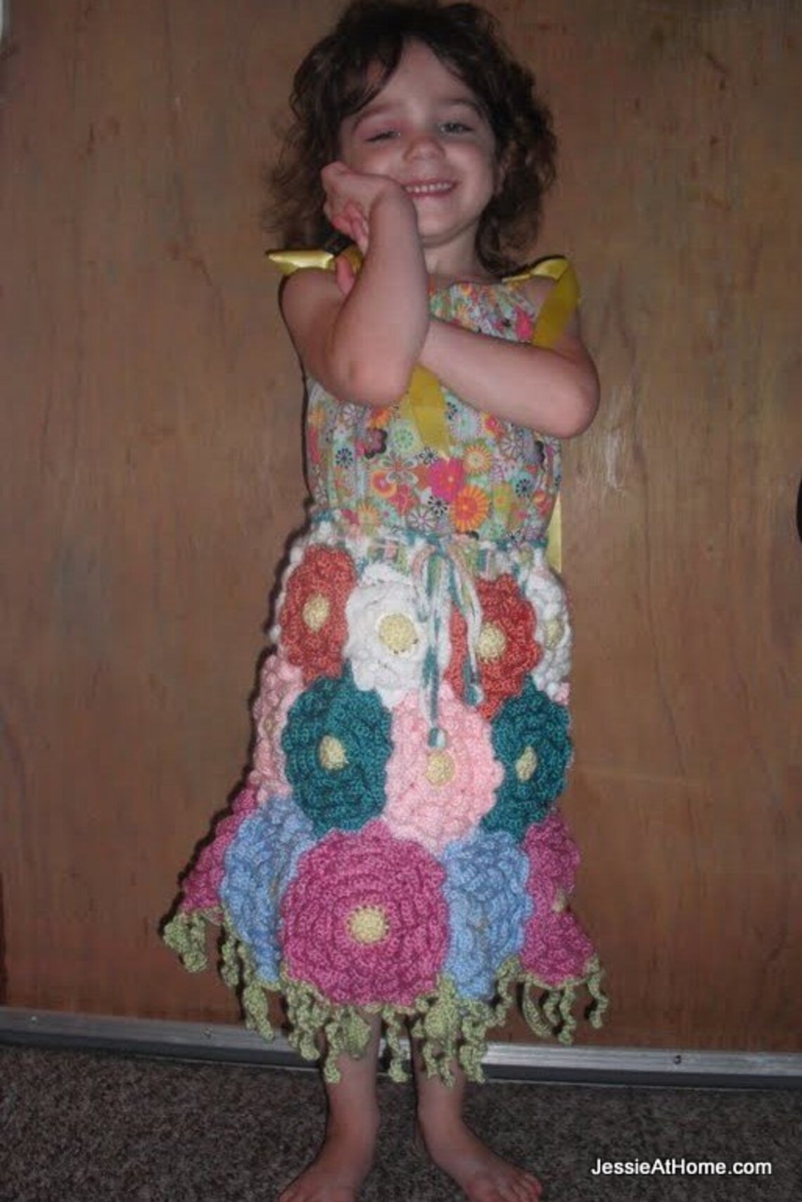 Flora - a Blooming Flower Skirt Crochet Pattern for Sizes Toddler to ...