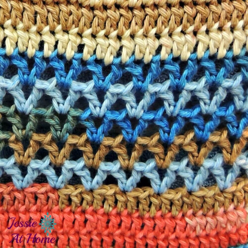 Coastal Beach Bag Crochet PATTERN PDF ONLY - Etsy