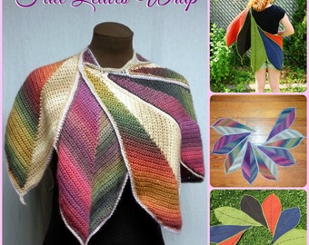 Fall Leaves Wrap ~ CGOA Design Competition Winner ~ PATTERN ONLY