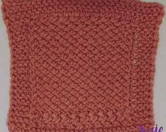 Easy Knitting Pattern Criss Cross Square Afghan Block Aran Yarn PDF Pattern Only