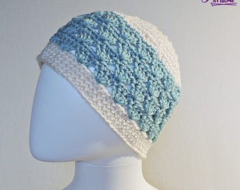 Winter Duo Hat - Crochet Hat PATTERN PDF ONLY