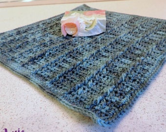 Strand of Diamonds Washcloth - Crochet PATTERN PDF ONLY