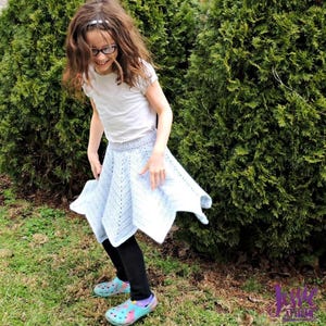 Rippled - Skirt Crochet Pattern PDF PATTERN ONLY