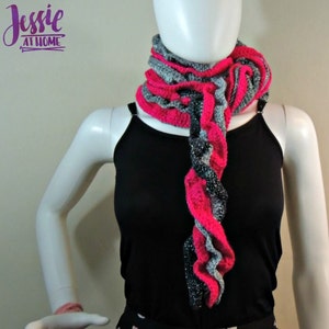 Glitter and Shine Scarf Crochet PATTERN PDF ONLY image 5