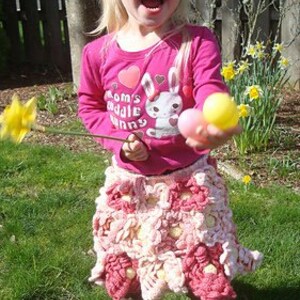 Flora - a Blooming Flower Skirt Crochet Pattern for Sizes Toddler to ...