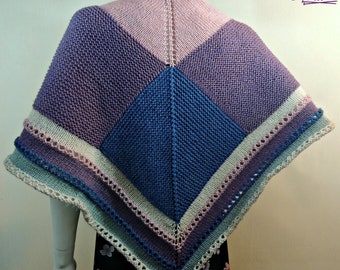 Triangle Squared -  Knit PATTERN PDF ONLY