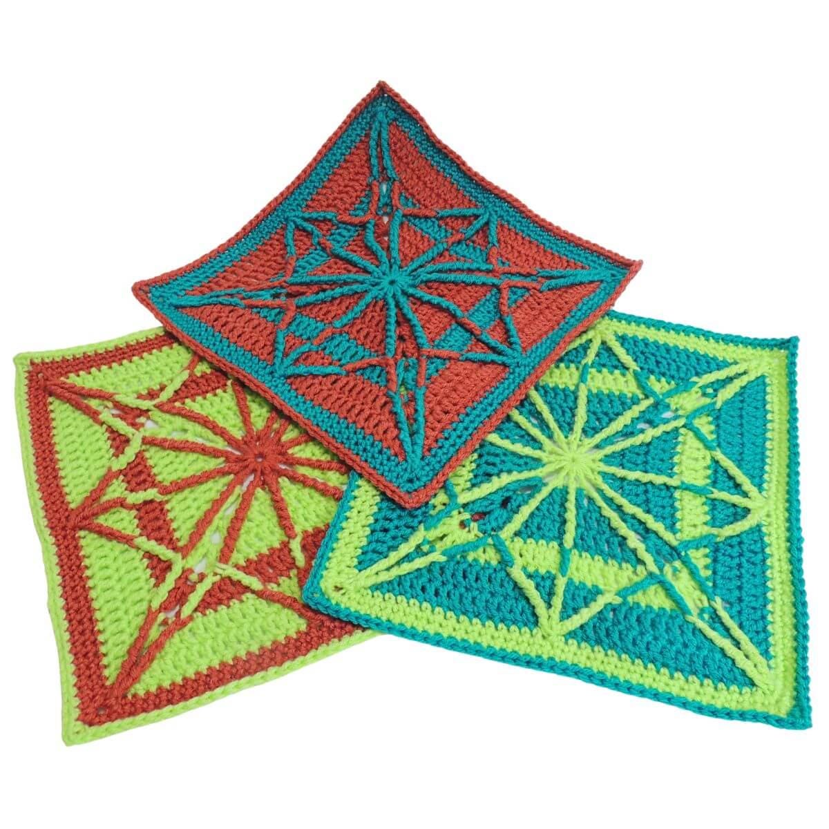35 Crochet Blocks and Squares for Your Next Project 9 Archie Argyle Square Crochet