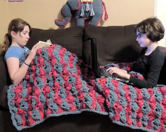 かぎ針編みのソファカバーパターン、ヴィンテージビクトリアンスタイル