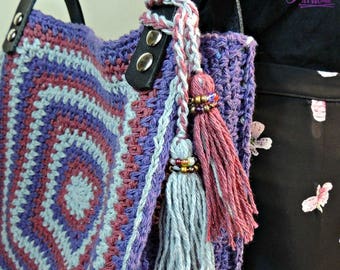 Purse Tassels - PDF Crochet PATTERN ONLY