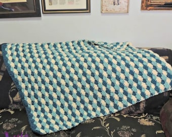 Shell Stitch Baby Blanket Crochet PATTERN PDF ONLY