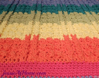 Textured Bath Mat ~ Crochet Pattern PDF ONLY