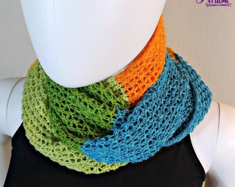 Quintet Cowl - Knit PATTERN PDF ONLY