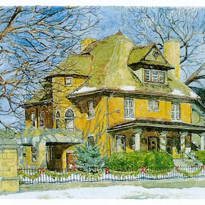 275 Summit Avenue Saint Paul Minnesota Art Card