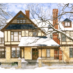 445 Summit Avenue Saint Paul Minnesota: Art Card