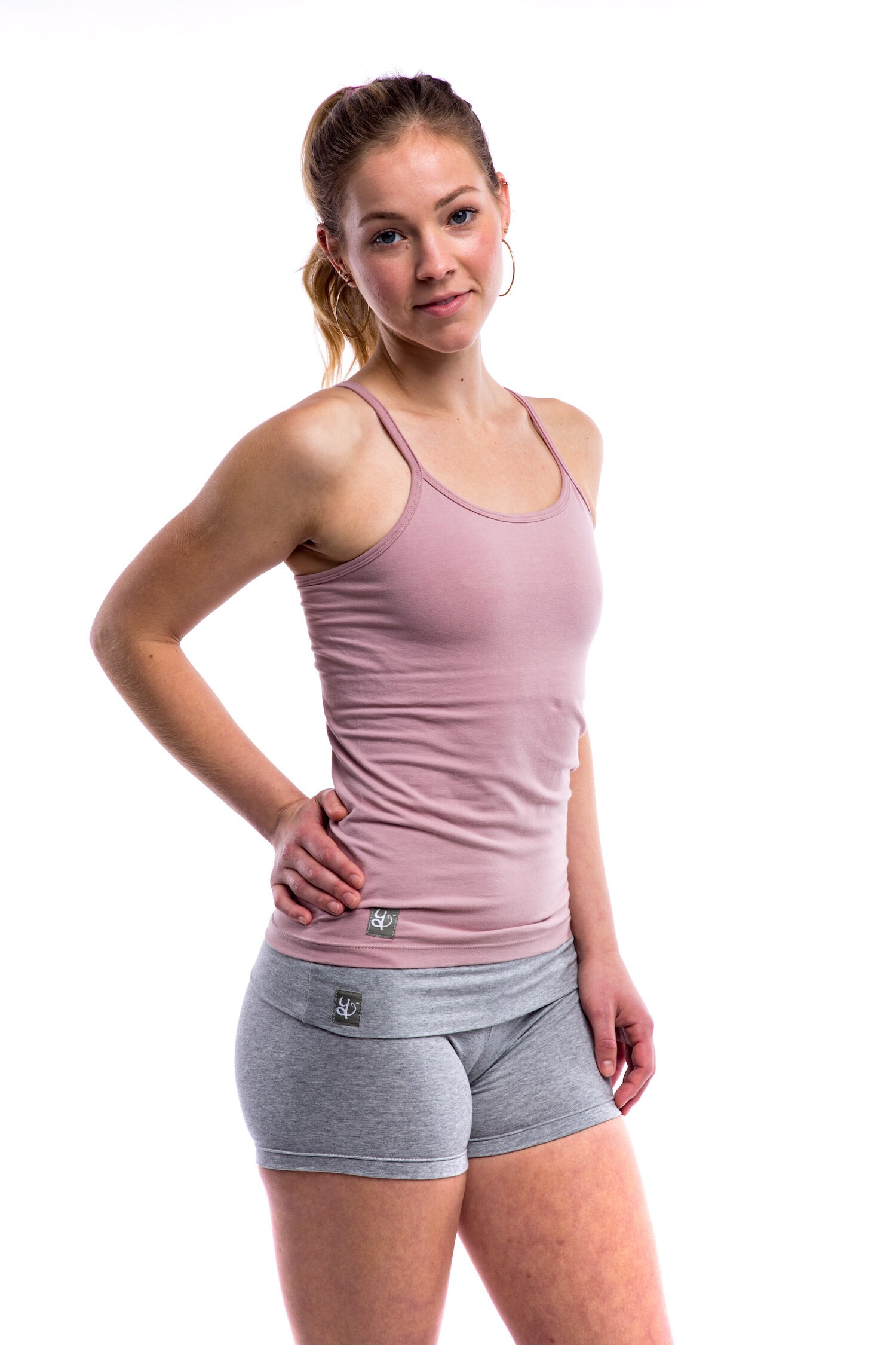 Yoga Tank with Shelf Bra Layered Cotton Yoga Bra Sports Etsy