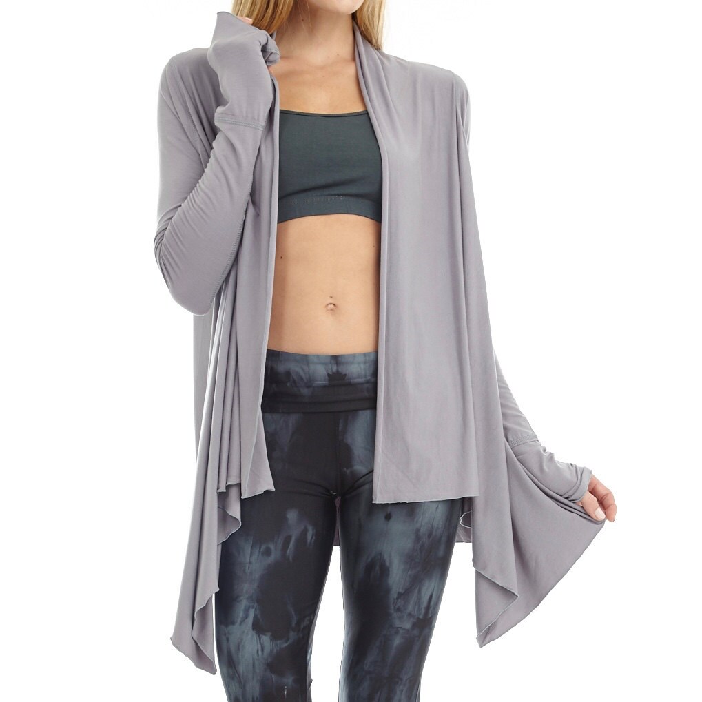 yoga wrap jacket
