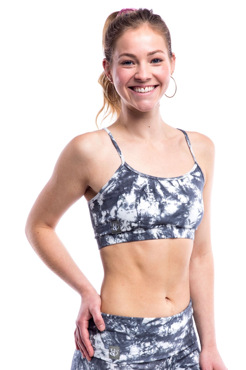 Yoga Bra Basic Cotton Yoga Bra 'Ekam' Yoga Bra Etsy