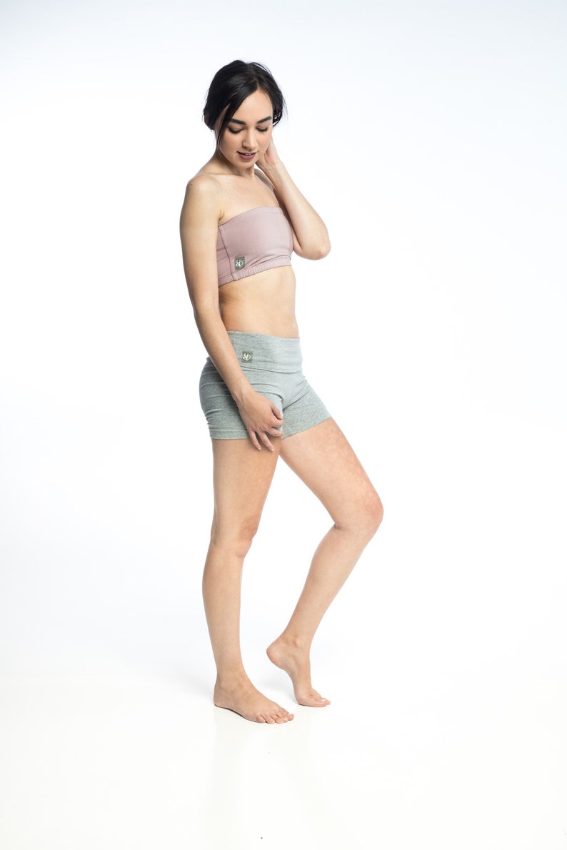 Strapless Yoga Bra Bandeau Top Womens Yoga Clothes
