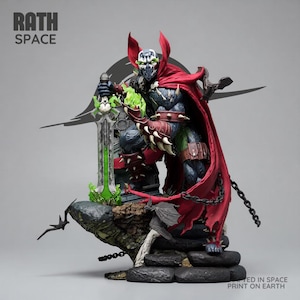 Spawn Image Comics 1/6 Scale Statue & Bust STL File