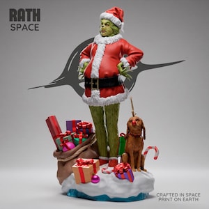 Grinch 1/6 Scale Statue STL File