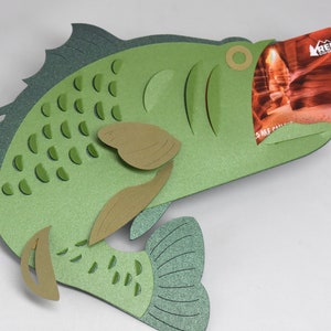 Fish Gift Card Holder for the Outdoorsman