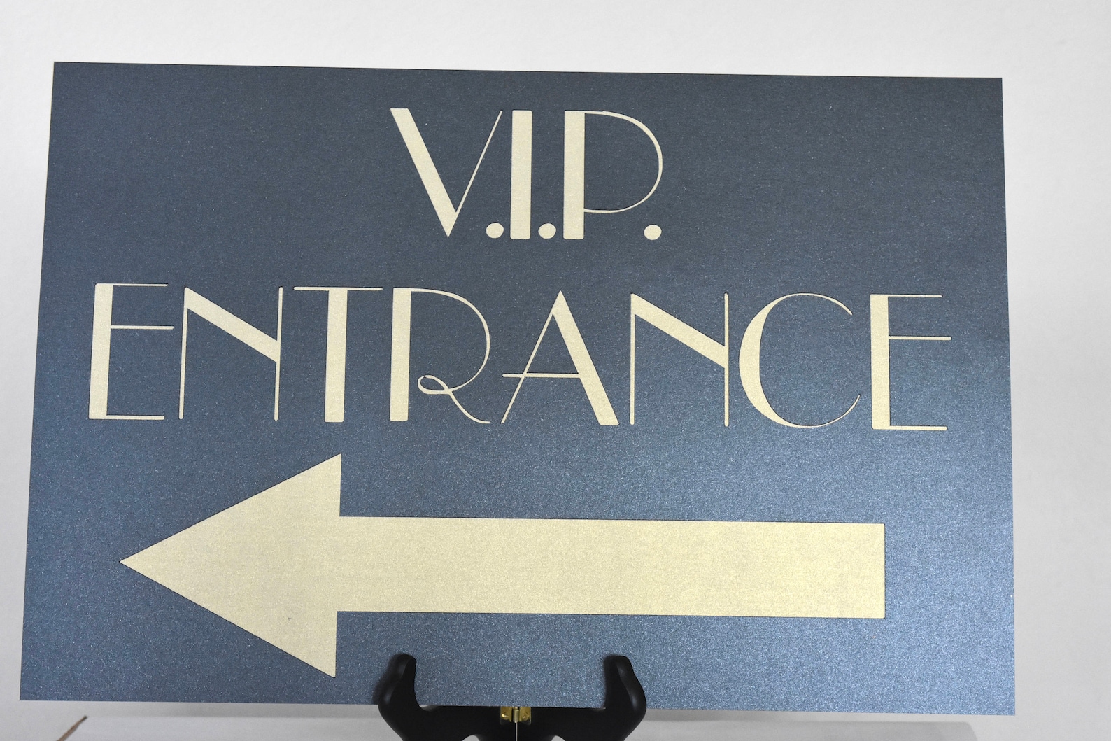 VIP Entrance Sign for Red Carpet Event in Black and Gold or Etsy