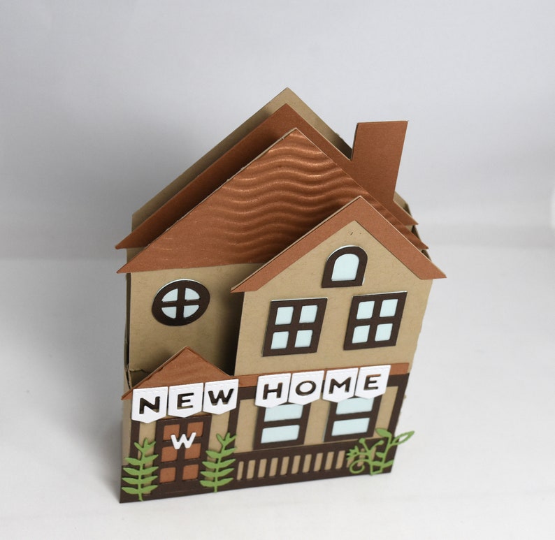 3D New House Congratulations Card | Etsy