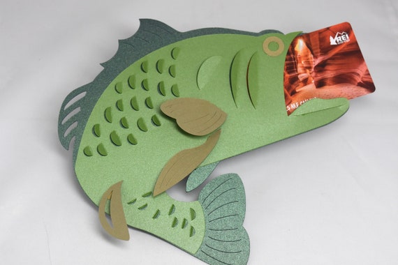 Fish Gift Card Holder for the Outdoorsman