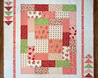 Orchard Daze Handmade Heirloom Quilt Gift for Her, Gift For Mom, Gift for Grad