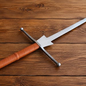 Handmade Federschwert Training Sword Hema historical Fencing Longsword