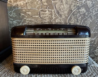 Vintage Zenith AM FM Radio ~ Vintage Zenith Tube Radio H723