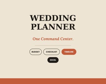 Wedding Planner Spreadsheet Google Sheets Budget Tracker Checklist Timeline Excel Template