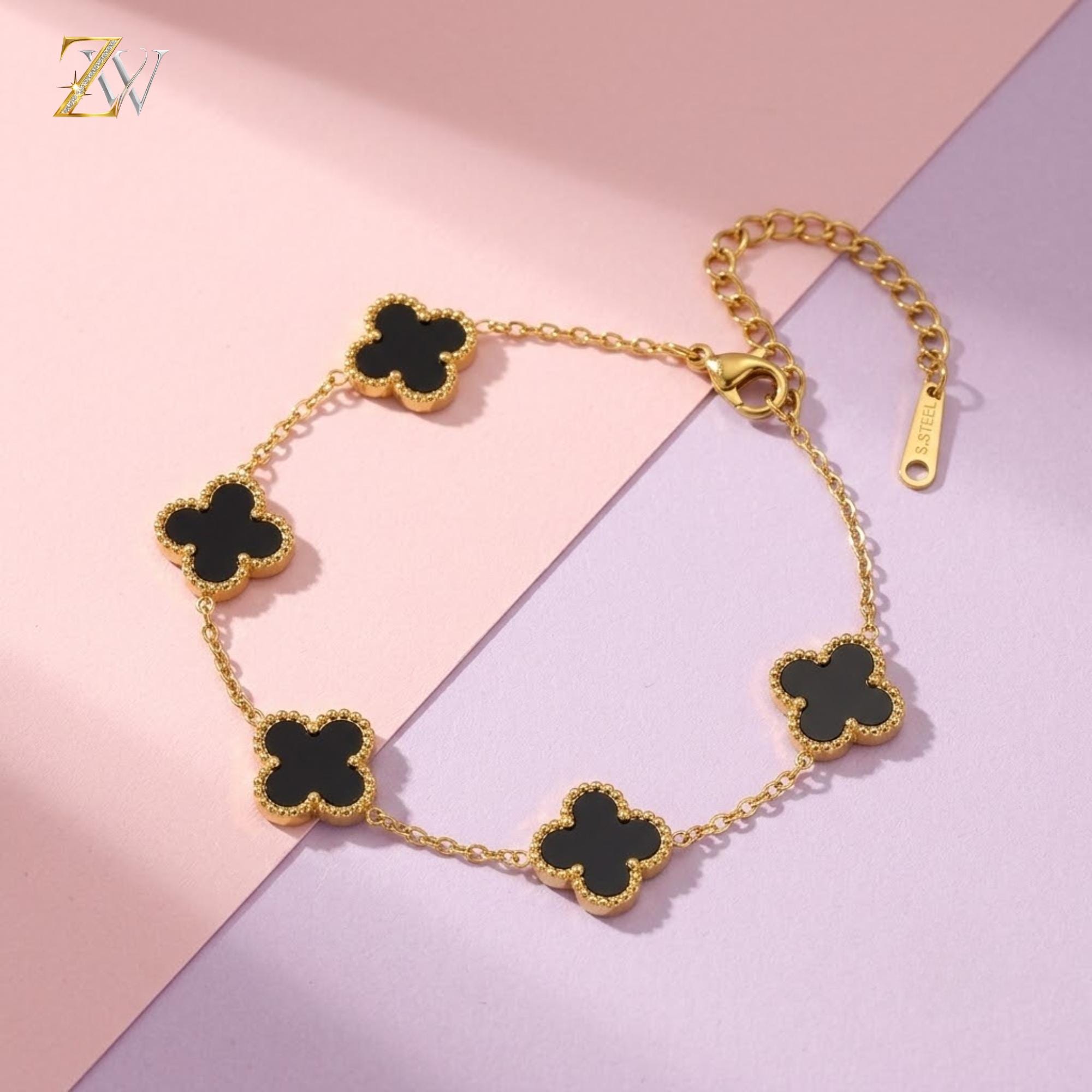Van cleef clover bracelet - Etsy 日本