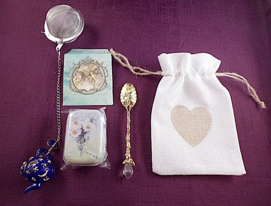 Tea Infuser Gift Set Mesh Tea Strainer Tea Envelope Tea Etsy