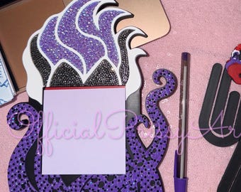 3D Printed Villain Sea Queen | Post It Note Holder | Sticky Note
