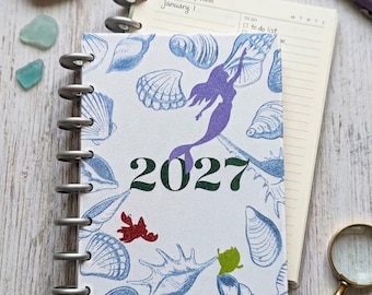 3D Printed Notebook Cover & Paper | Under the Sea Mermaid 2026 or 2027