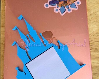 3D Printed Magical Castle | Post It Note Holder | Sticky Note