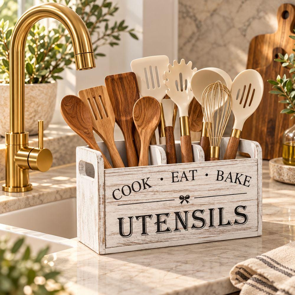 Utensil behälter