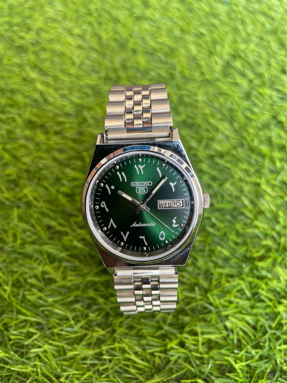 Vintage green dial seiko mens watch - Etsy 日本