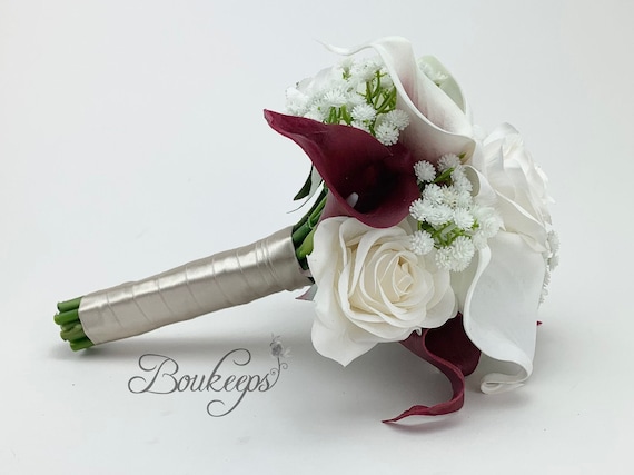Choose colour rose Wedding CORSAGE Buttonholes Choose With/without Calla lily 