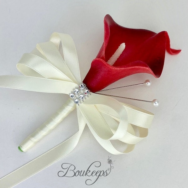 Wedding Corsage Etsy