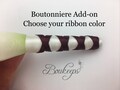Boutonniere Add-On, Boutonniere Decoration, Criss Cross, Wedding, Groom, Groomsmen, Calla Lily Boutonniere, Rosebud Boutonniere, Prom