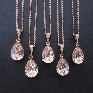 gold bridesmaid jewellery