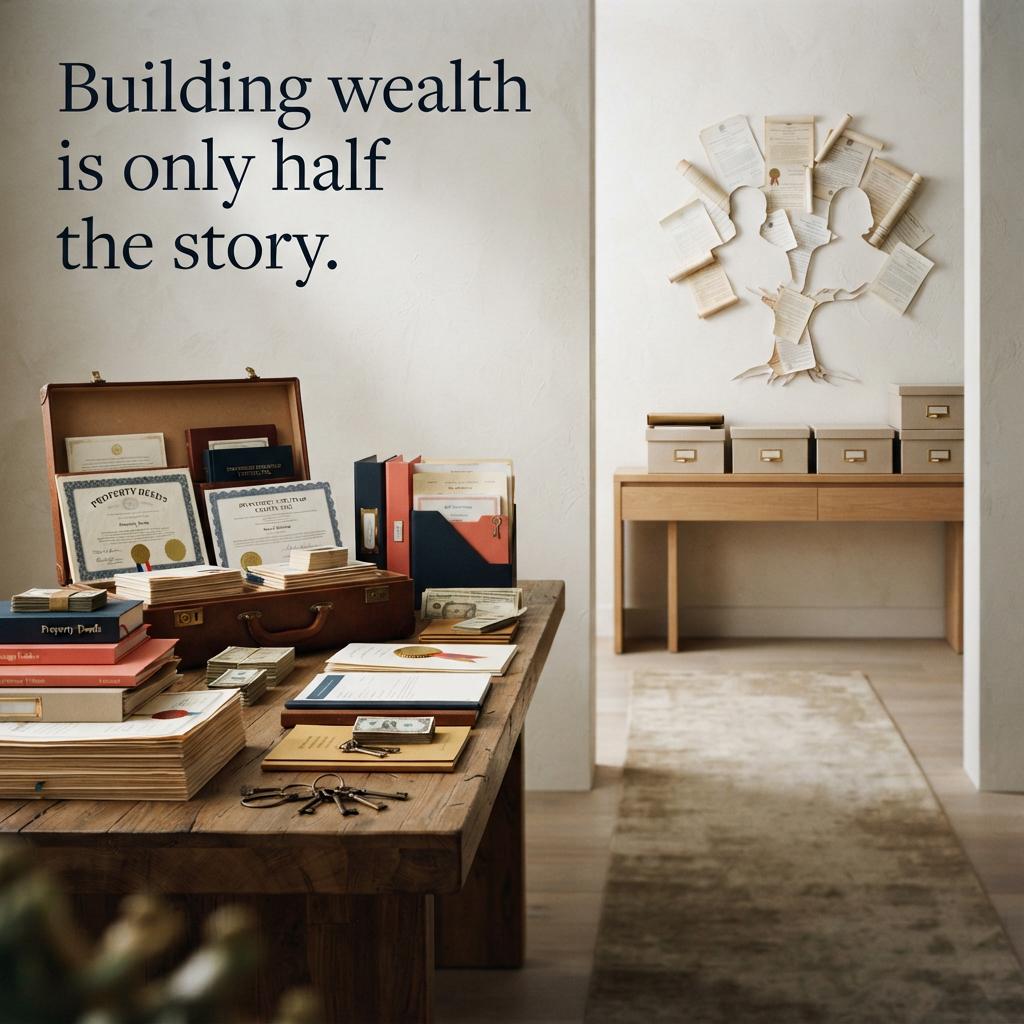 Wealth Transfer Planner, Estate Planning Spreadsheet, Family Legacy Tracker (Digital Download)